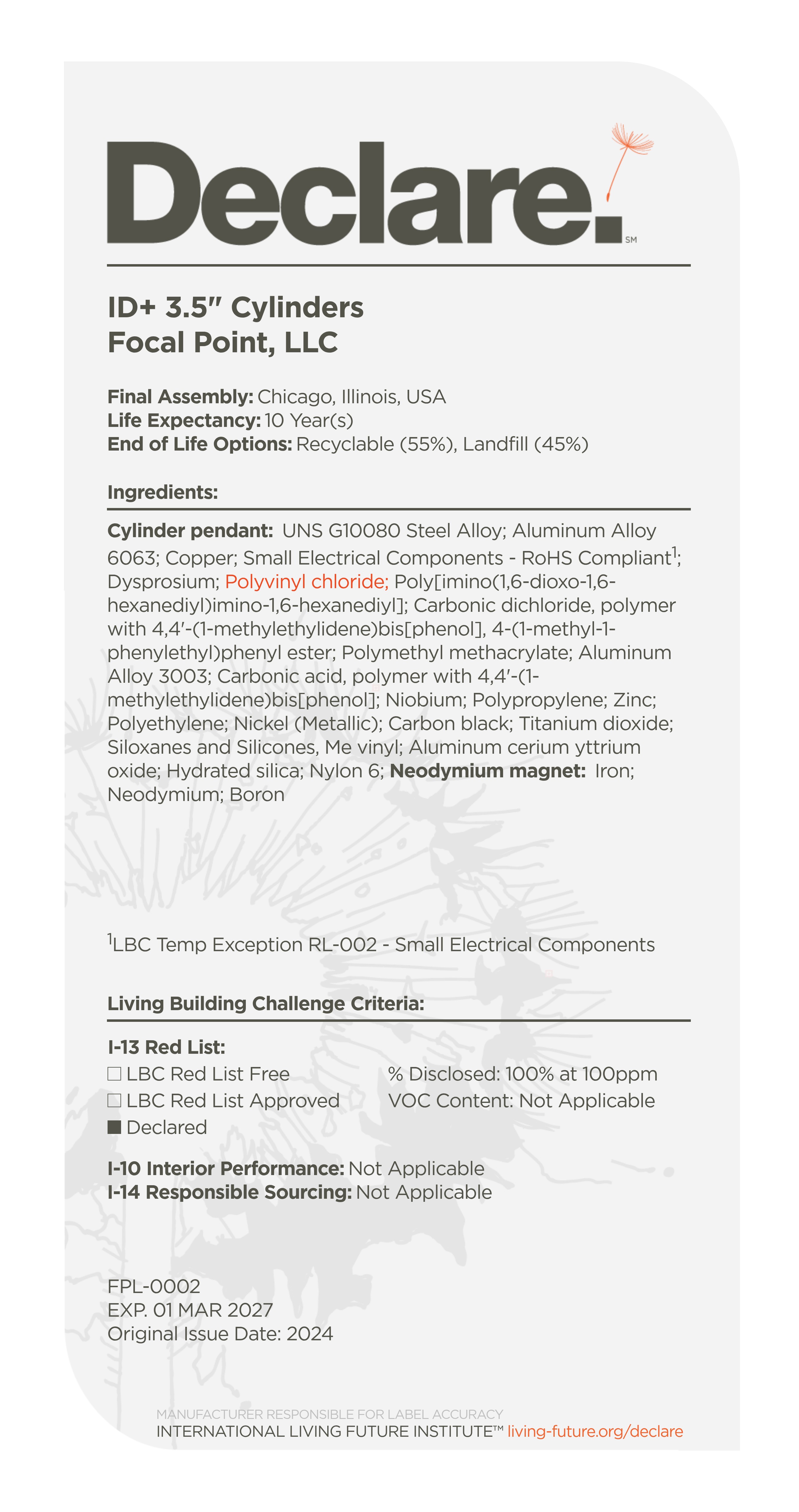 Declare - International Living Future Institute