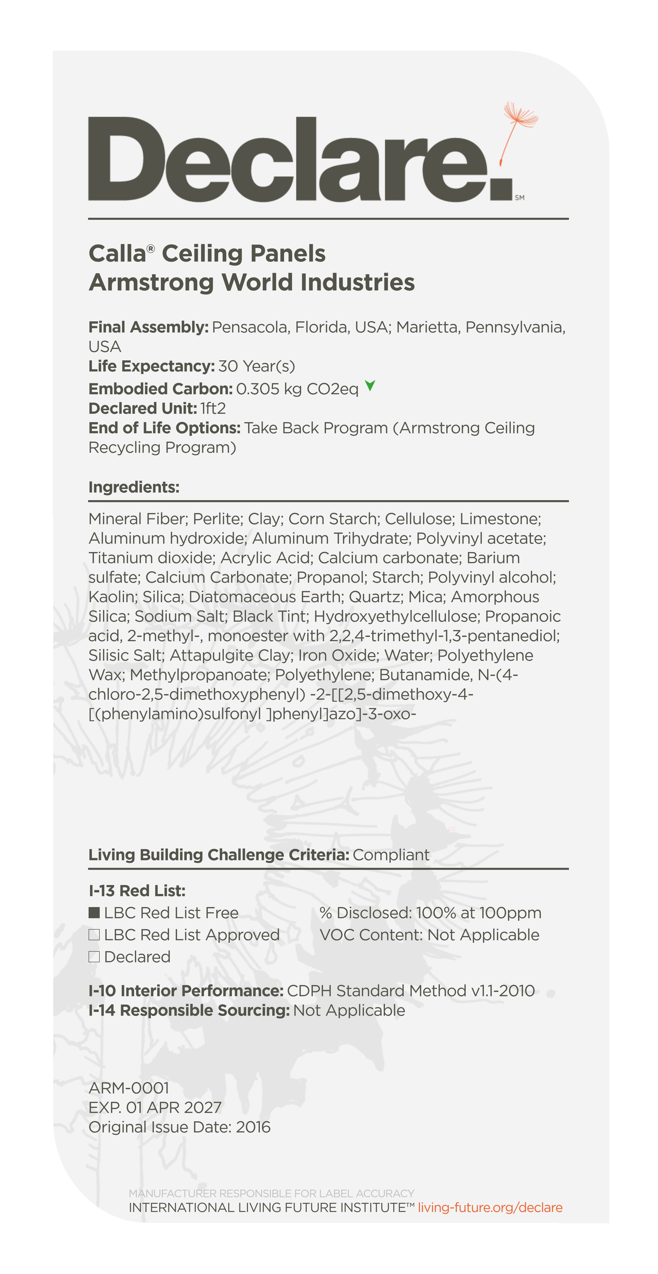 Declare - International Living Future Institute